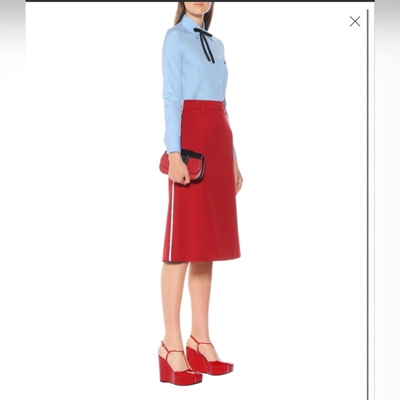 BNIB Prada wedge pump sandals 39.5 - Picture 3 of 4